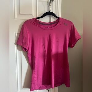 Under Armour Pink Shirt Large